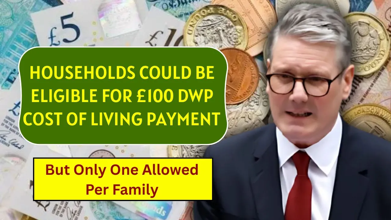 £100 DWP Cost of Living Payment