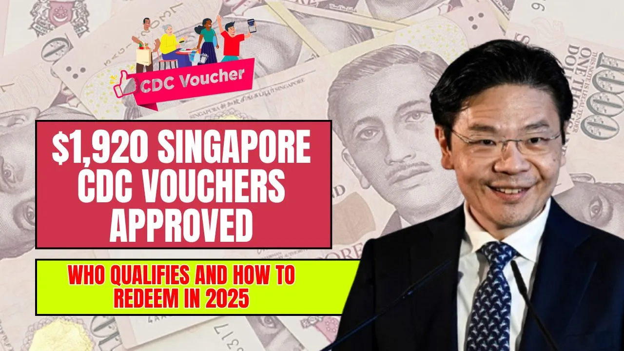 $1920 Singapore CDC Vouchers