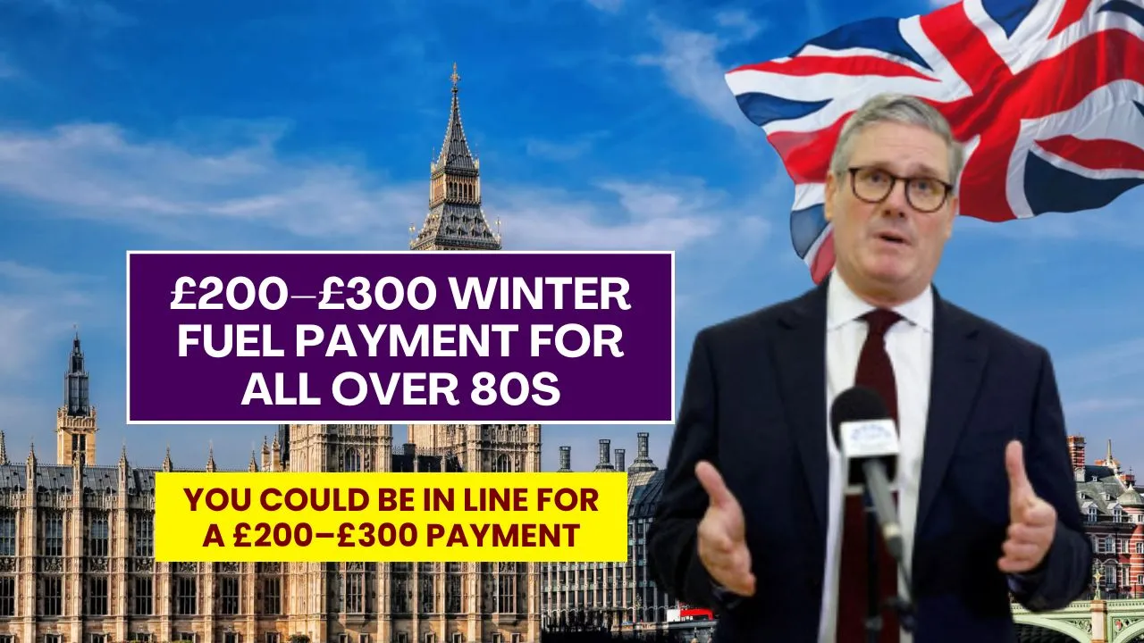 £200–£300 Winter Fuel Payment 2025