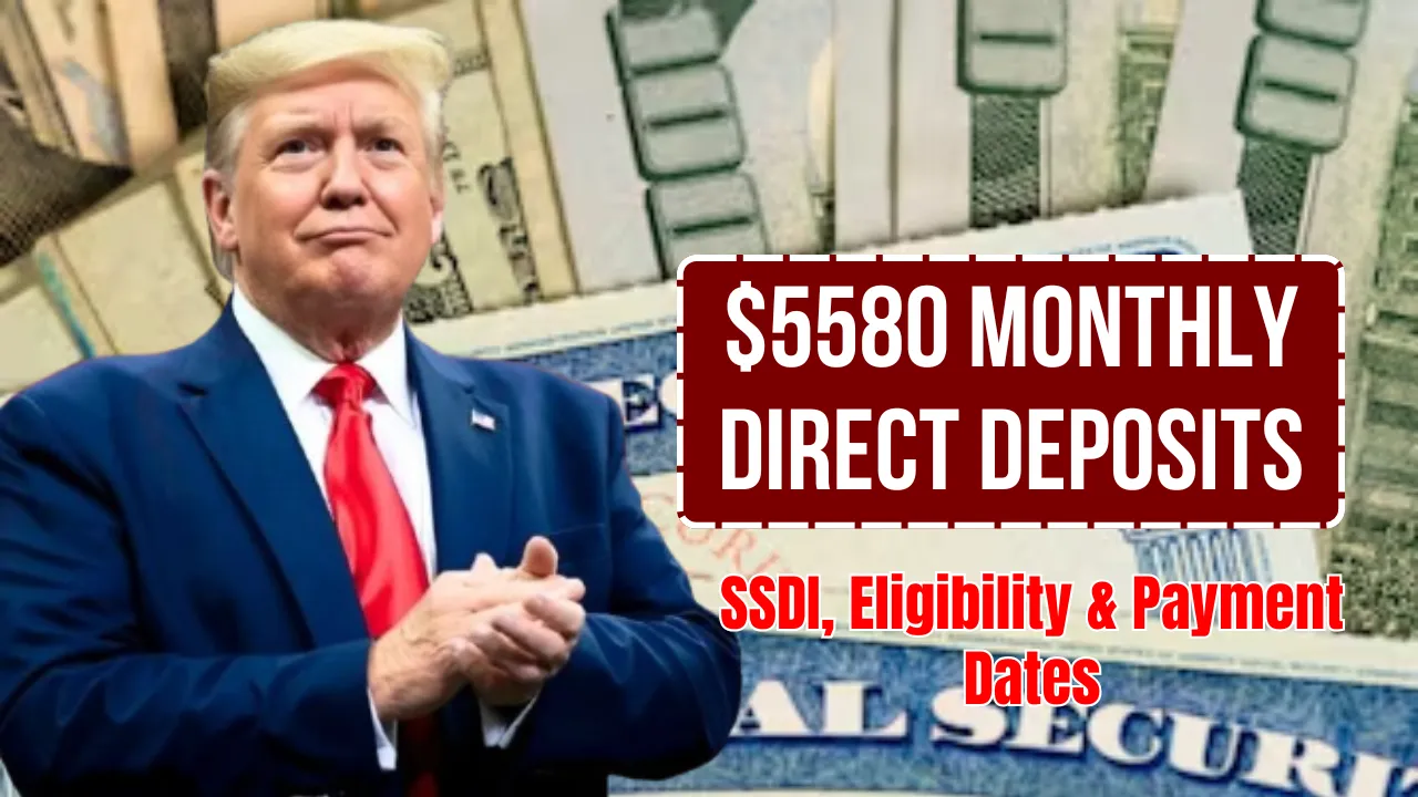 $5580 Monthly Direct Deposits