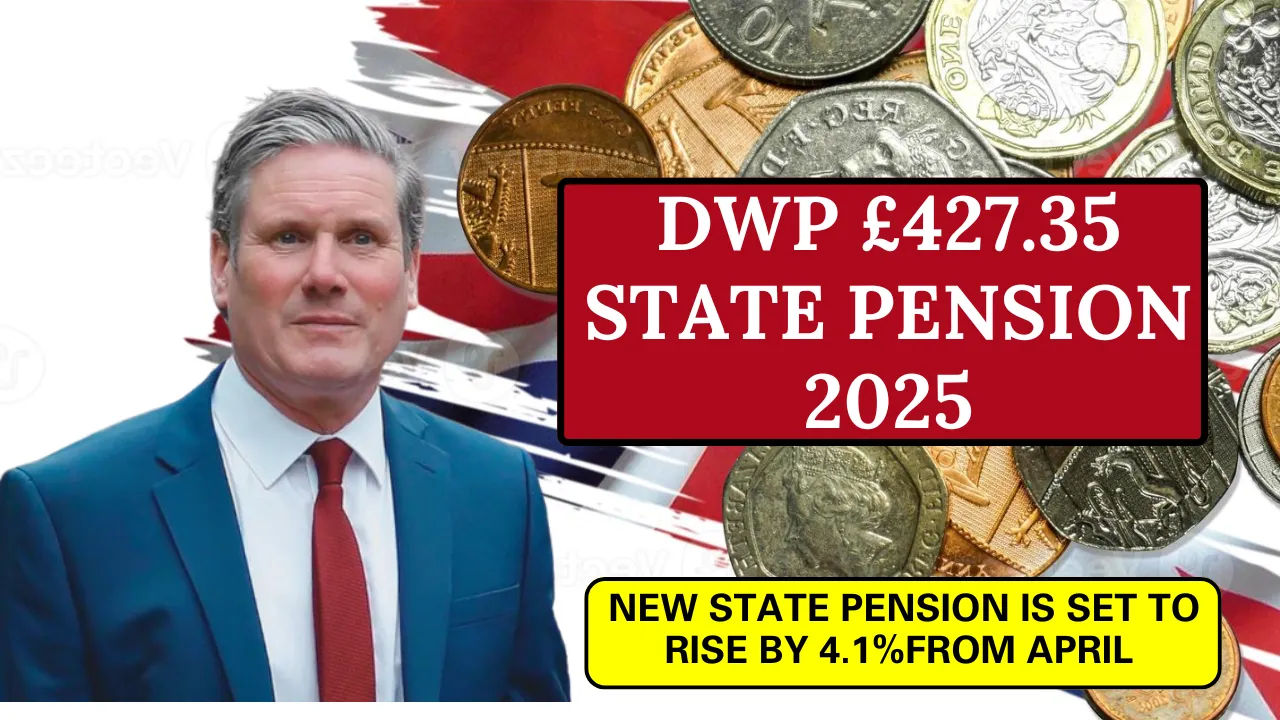 DWP £427.35 State Pension 2025