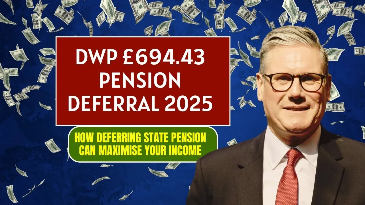 DWP £694.43 Pension Deferral 2025