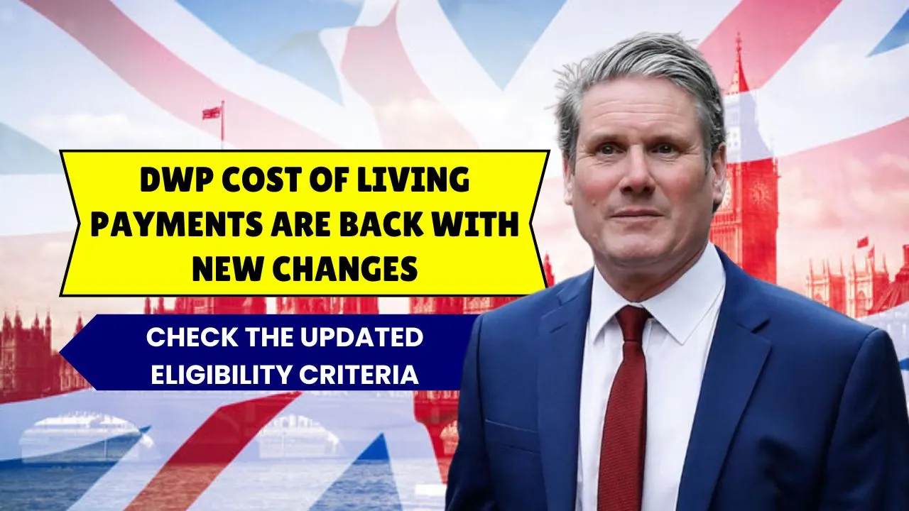 DWP Cost of Living Payments 2025