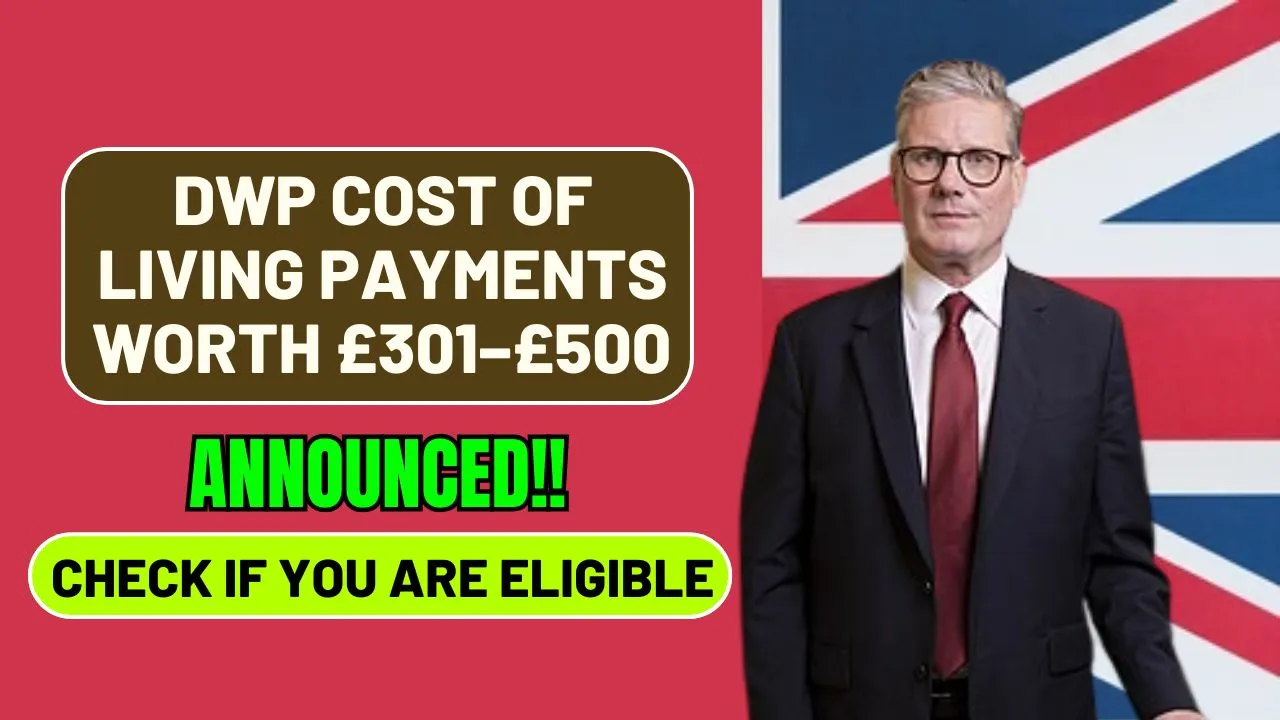 DWP Cost of Living Payments 2025