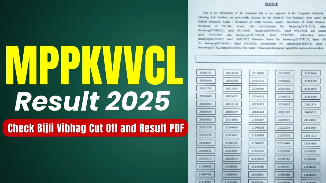 MPPKVVCL Result 2025