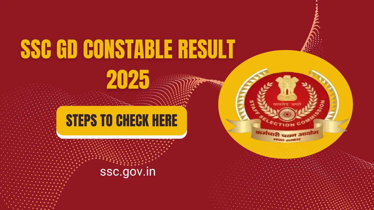 SSC GD Constable Result 2025