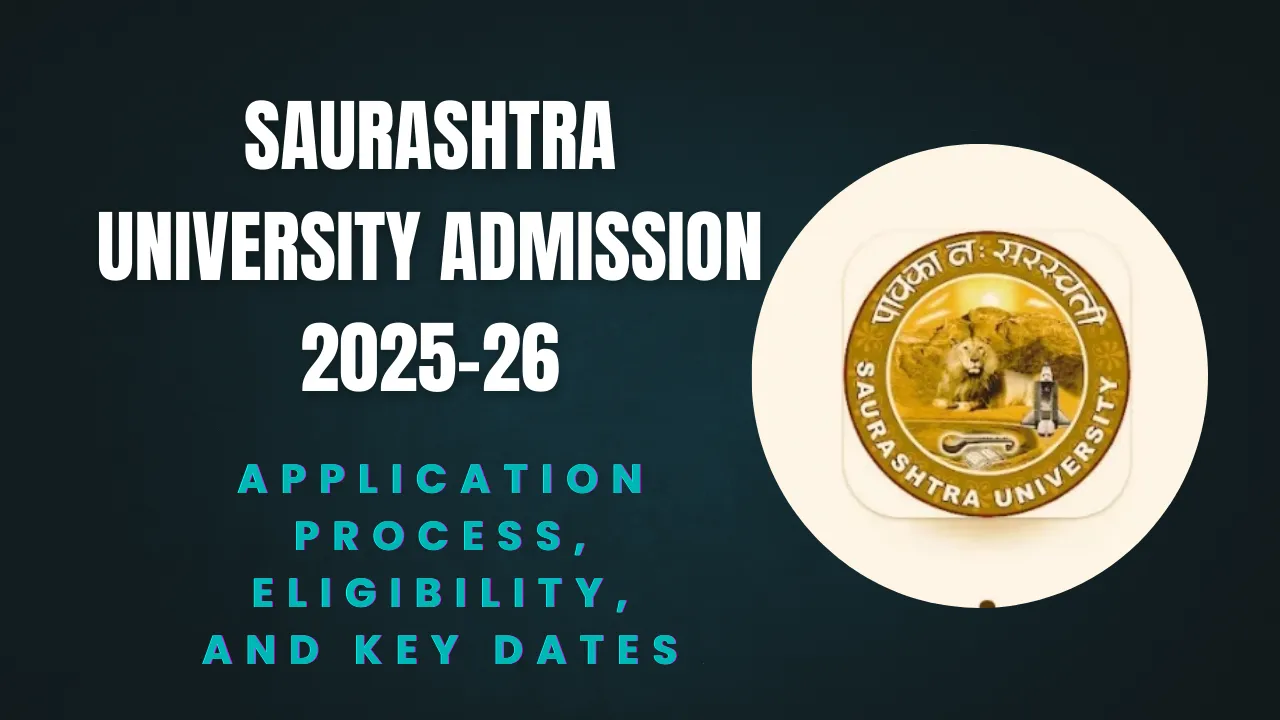 Saurashtra University Admission 2025-26