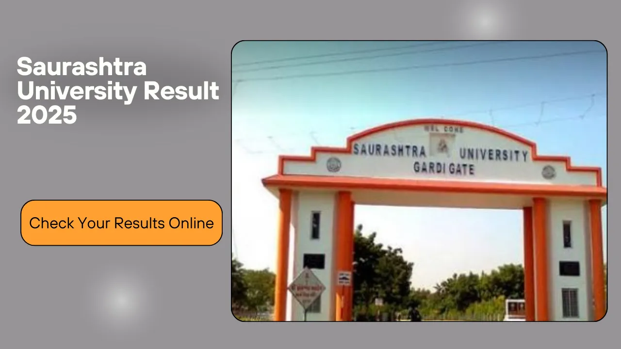 Saurashtra University Result 2025