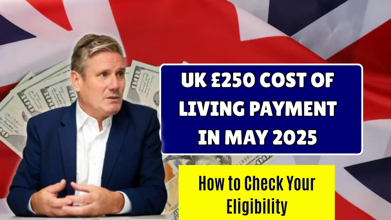 UK £250 Cost of Living Payment