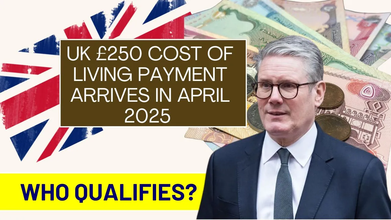 UK £250 Cost of Living Payment